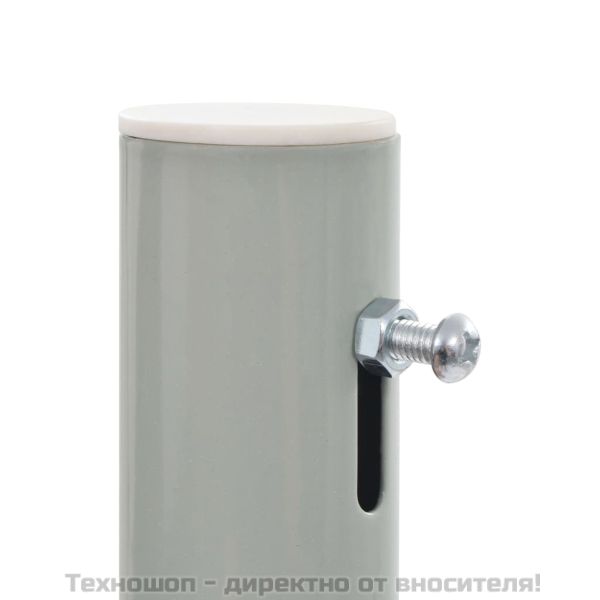 Прибираща се дворна странична тента, 140х300 см, кафява