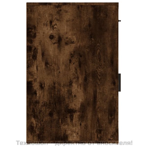 Шкаф за бюро, опушен дъб, 40x49x75 см, инженерно дърво