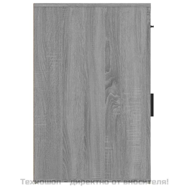 Шкаф за бюро, сив сонома, 40x49x75 см, инженерно дърво