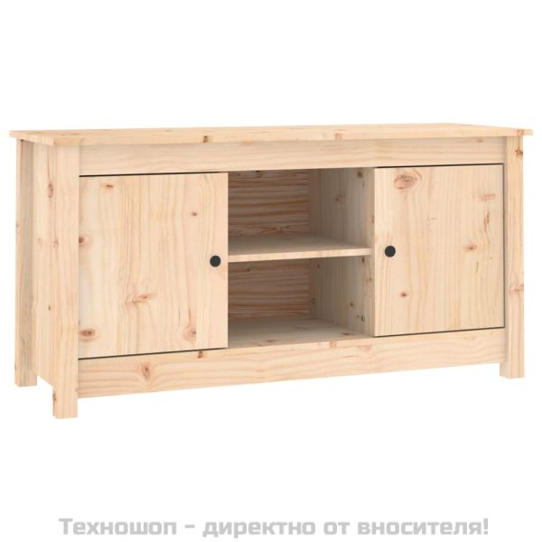 ТВ шкаф, 103x36,5x52 см, бор масив