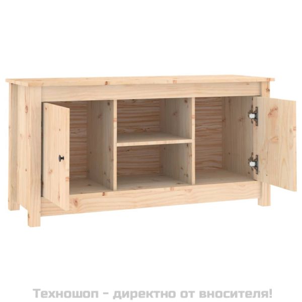 ТВ шкаф, 103x36,5x52 см, бор масив
