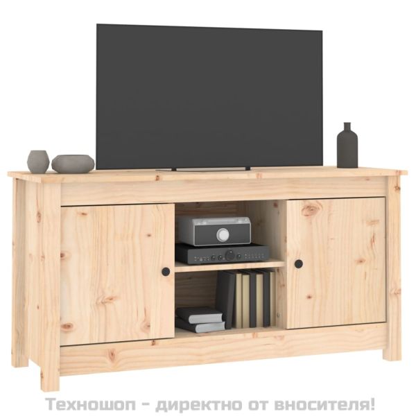 ТВ шкаф, 103x36,5x52 см, бор масив