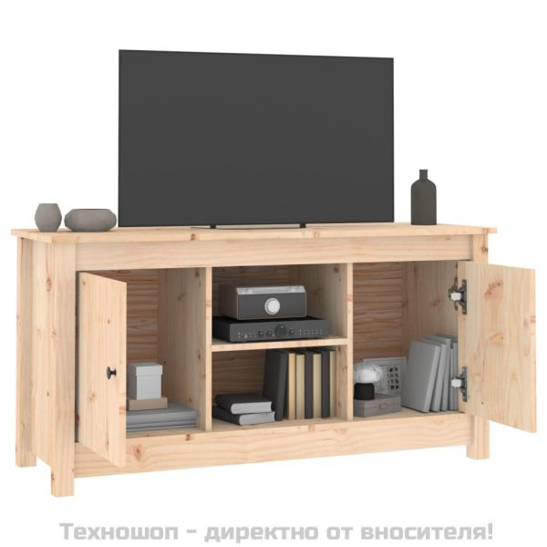 ТВ шкаф, 103x36,5x52 см, бор масив