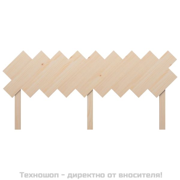 Горна табла за легло, 178x3x80,5 см, бор масив