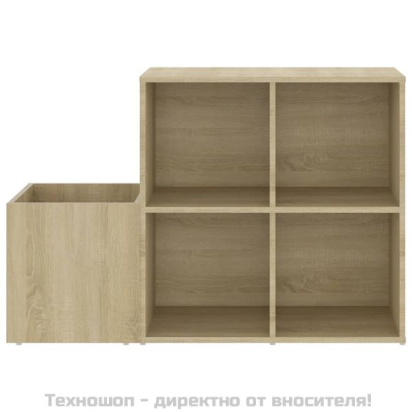 Шкаф за обувки, дъб сонома, 105x35,5x70 см, инженерно дърво