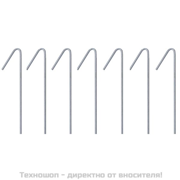 Сгъваема парти шатра с 4 странични стени 2x2 м стомана синя