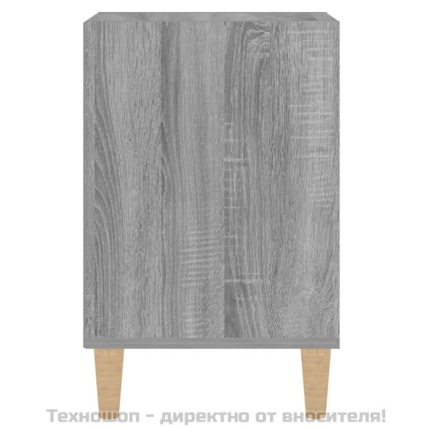 ТВ шкаф, сив сонома, 100x35x55 см, инженерно дърво