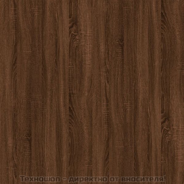 ТВ шкафове със стенен монтаж, 2 бр, кафяв дъб, 40x34,5x40 см