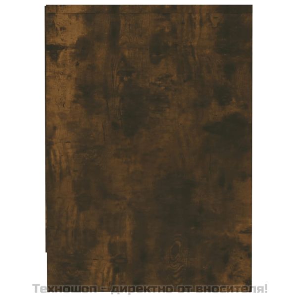 ТВ шкаф, опушен дъб, 102x37,5x52,5 см, инженерно дърво