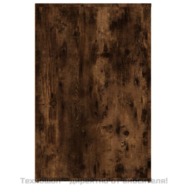 Бюро, опушен дъб, 100x49x75 см, инженерно дърво