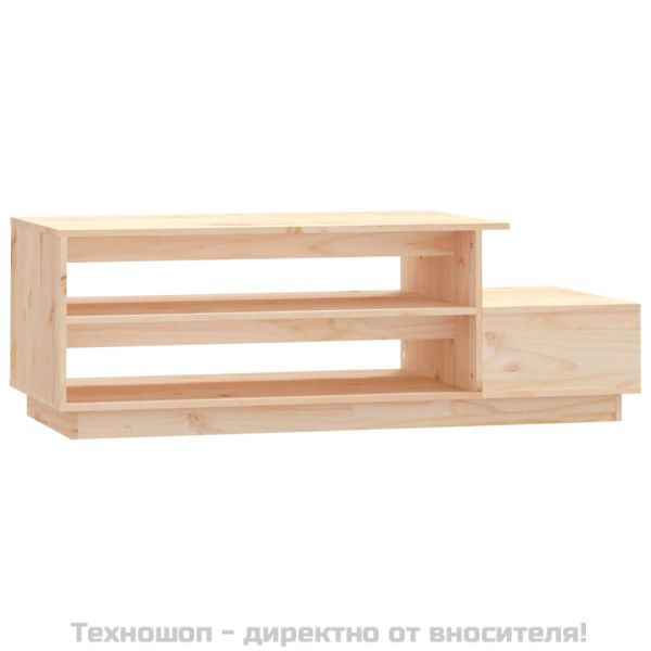 Кафе маса, 120x50x40,5 см, борово дърво масив