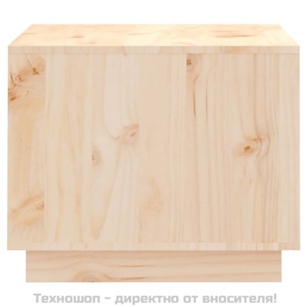 Кафе маса, 120x50x40,5 см, борово дърво масив