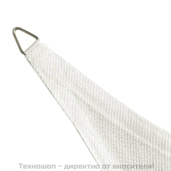 Платно-сенник, HDPE, квадратно, 3,6x3,6 м, бяло