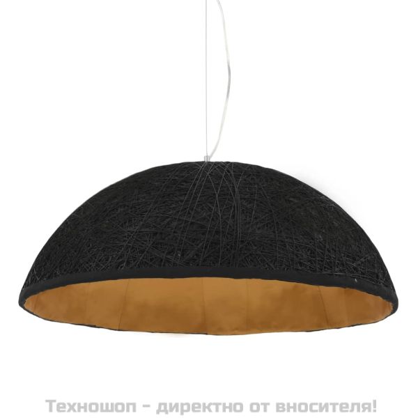 Полилей, черно и златисто, Ø70 см, E27