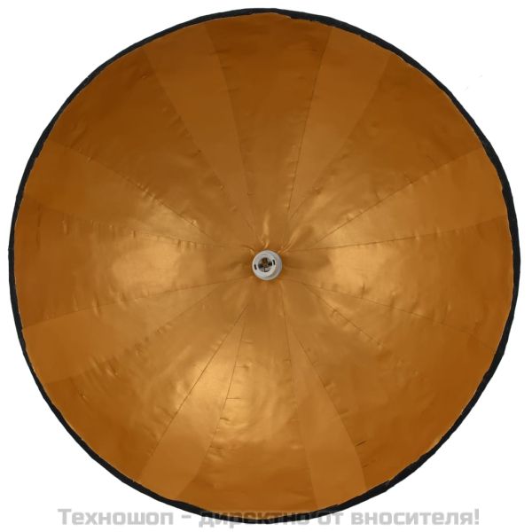 Полилей, черно и златисто, Ø70 см, E27