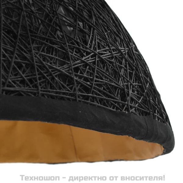 Полилей, черно и златисто, Ø70 см, E27