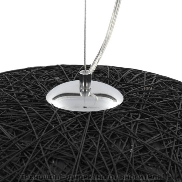 Полилей, черно и златисто, Ø70 см, E27