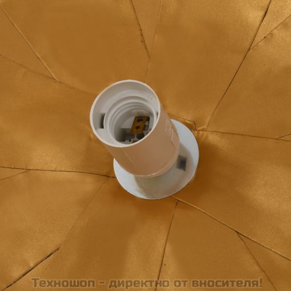 Полилей, черно и златисто, Ø70 см, E27