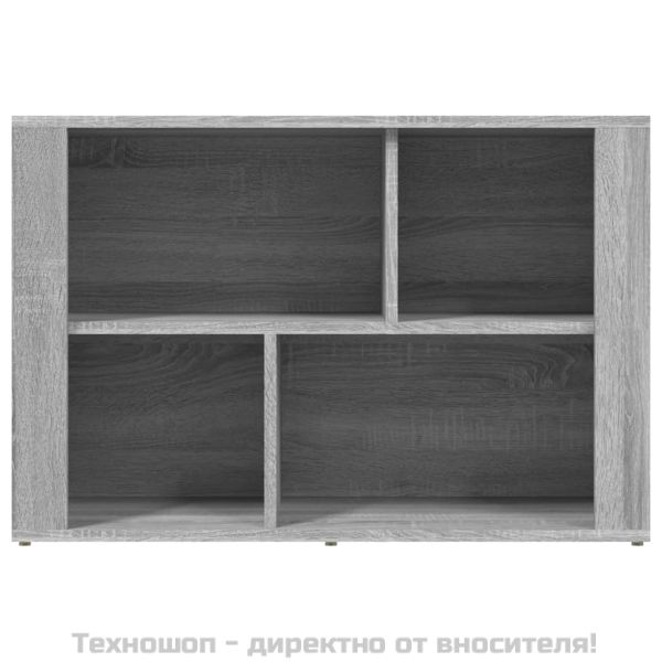 Сайдборд, сив сонома, 80x30x54 см, инженерно дърво