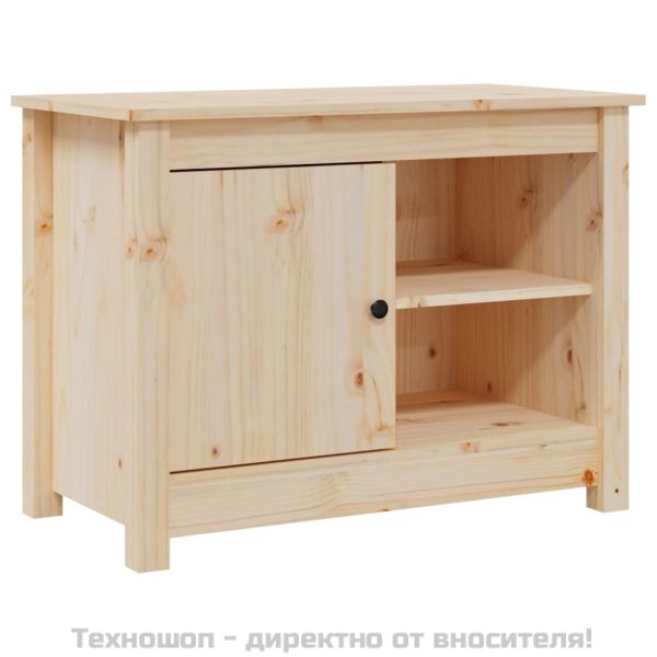 ТВ шкаф, 70x36,5x52 см, бор масив
