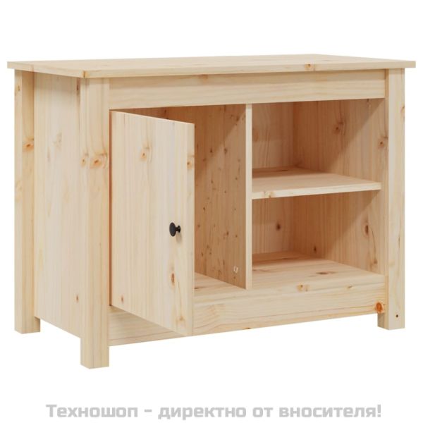 ТВ шкаф, 70x36,5x52 см, бор масив