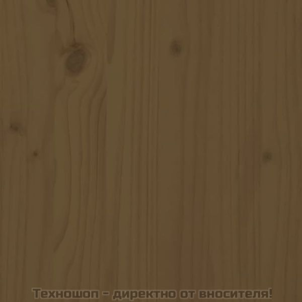 Стълба за домашни любимци меденокафяво 40x49x47 см бор масив