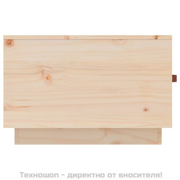 Кафе маса, 60x53x35 см, борово дърво масив