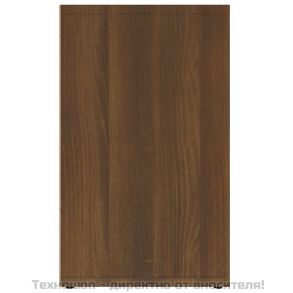 Шкафове за обувки, 2 бр, Кафяв дъб, 52,5x30x50 см