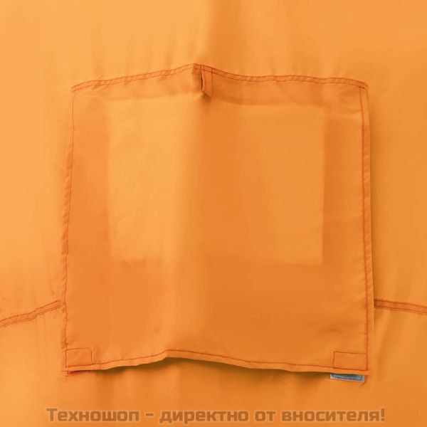 Палатка за къмпинг за 6 души, сиво и оранжево