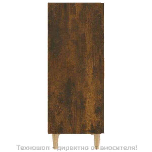 Сайдборд, опушен дъб, 70x34x90 см, инженерно дърво