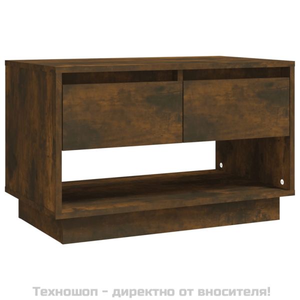 ТB шкаф, опушен дъб, 70x41x44 см, инженерно дърво