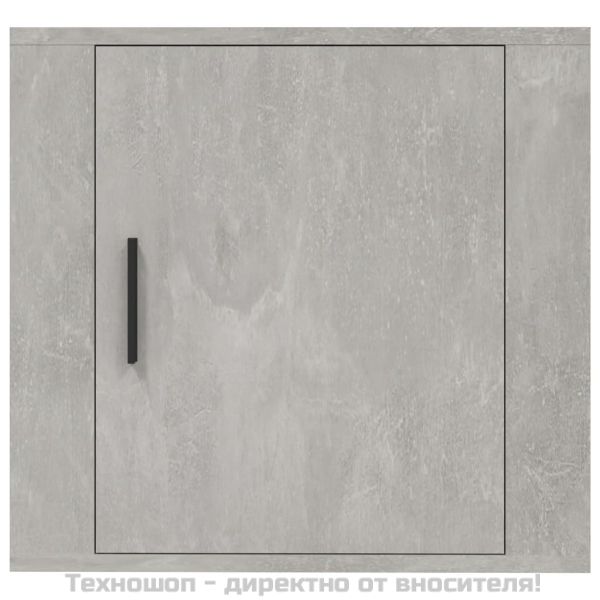 Нощно шкафче за стенен монтаж, бяло, 50x30x47 см