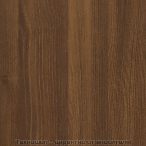 Шкаф за обувки, кафяв дъб, 102x36x60 см, инженерно дърво