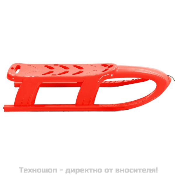 Детска шейна, червена, 102,5x40x23 см, полипропилен