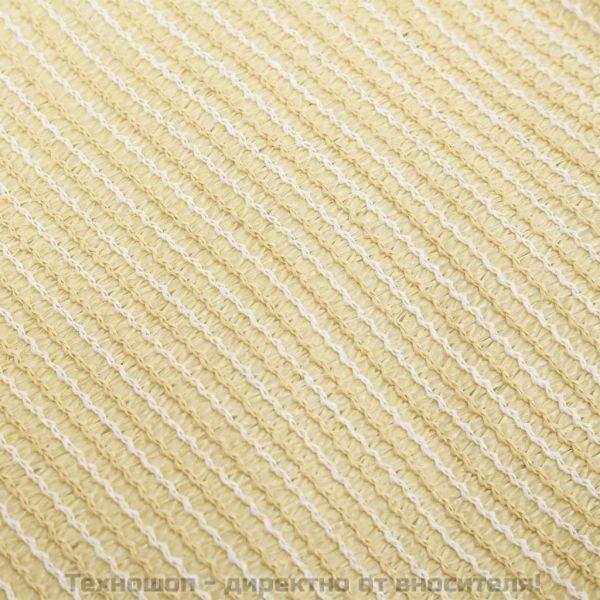 Платно-сенник, HDPE, квадратно, 2x2 м, бежово