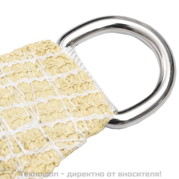 Платно-сенник, HDPE, квадратно, 2x2 м, бежово