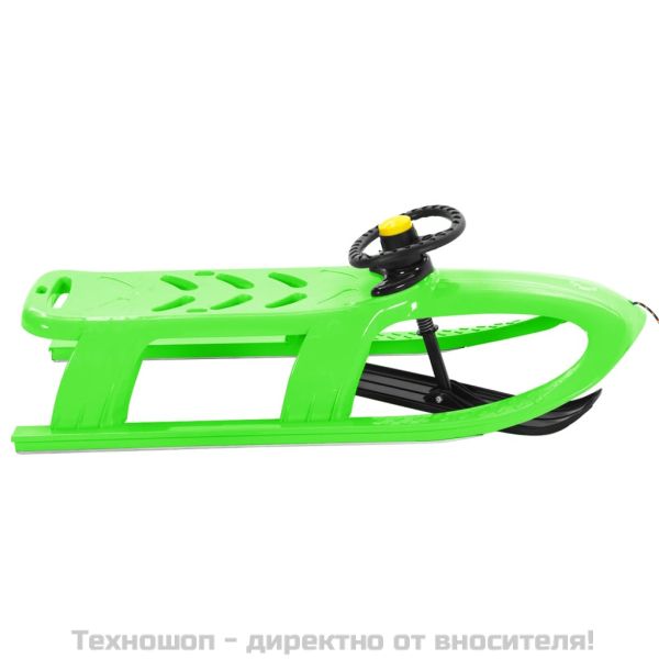 Шейна с кормило зелена 102,5x40x23 см полипропилен