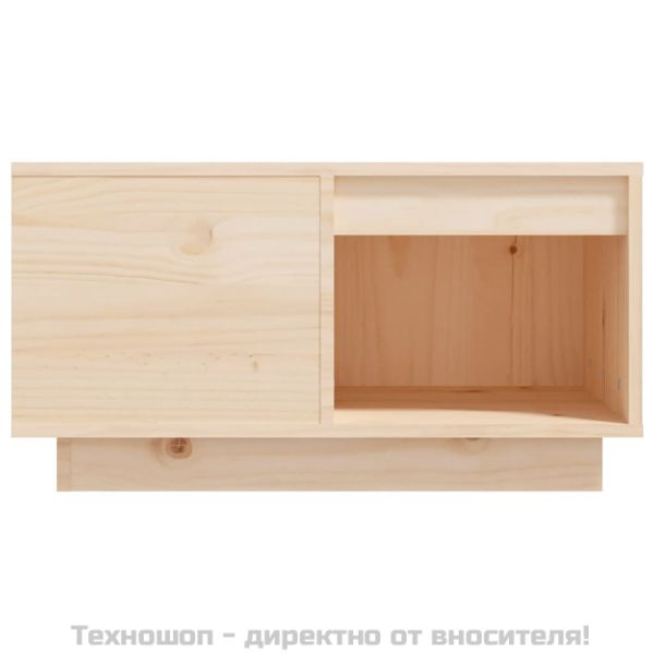 Кафе маса, 60x61x32,5 см, борово дърво масив