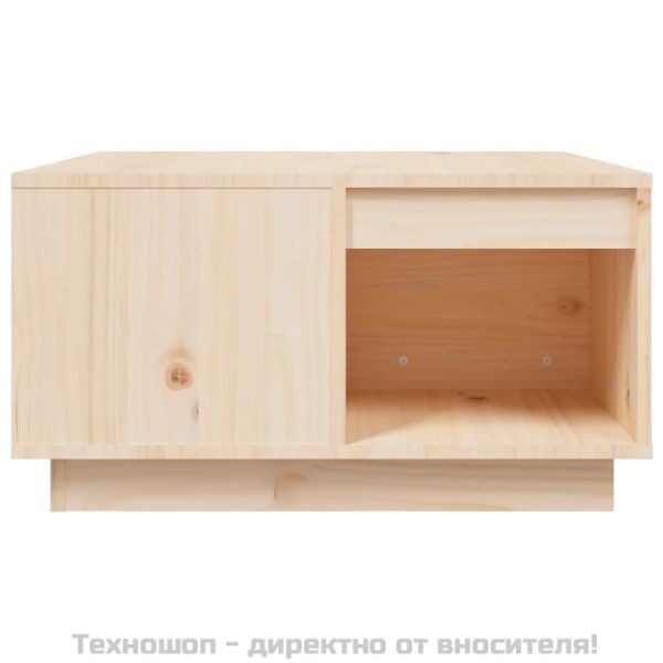 Кафе маса, 60x61x32,5 см, борово дърво масив
