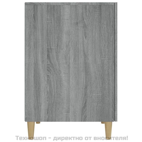 Бюро, сив сонома, 140x50x75 см, инженерно дърво