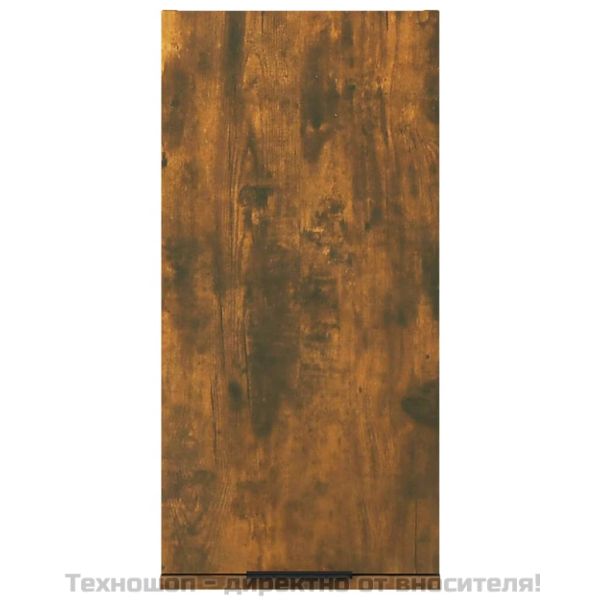 Шкаф за баня за стенен монтаж, опушен дъб, 32x20x67 см