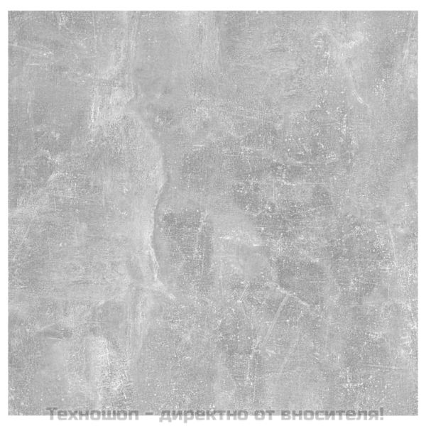 ТВ шкаф за стенен монтаж, бетонно сив, 30,5x30x30 см