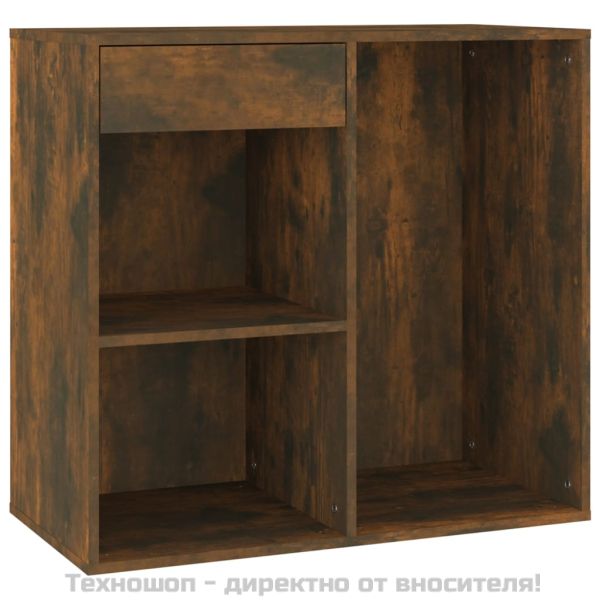 Козметичен шкаф, Опушен дъб, 80x40x75 см, инженерно дърво