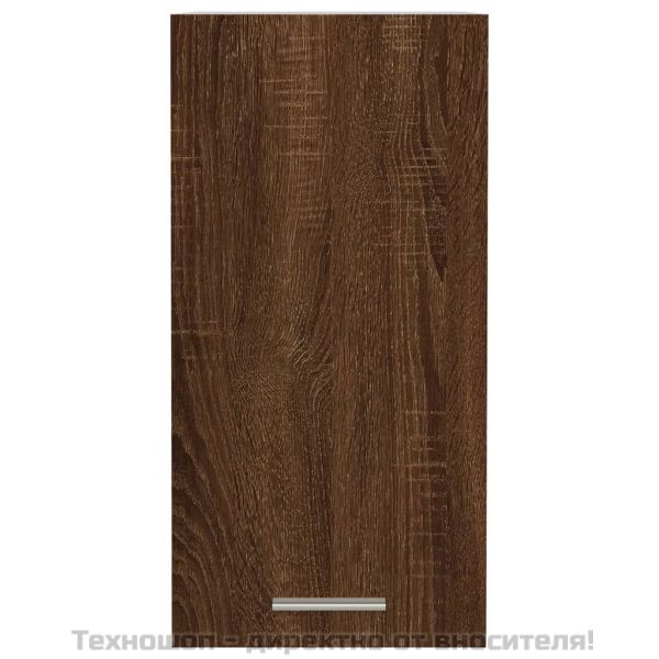 Висящ шкаф "Lyon" кафяв дъб 29,5x31x60 см, инженерно дърво