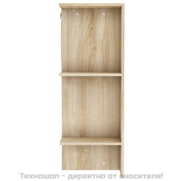 Шкаф за антре, дъб сонома, 97,5x37x99 см, инженерно дърво