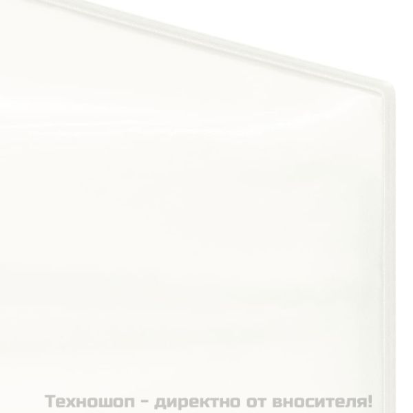 Сгъваема парти палатка със странични стени, бяла, 2x2 м
