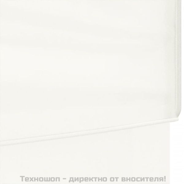 Сгъваема парти палатка със странични стени, бяла, 2x2 м