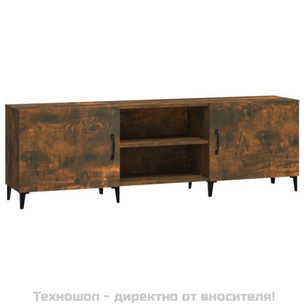 ТB шкаф, опушен дъб, 150x30x50 см, инженерно дърво