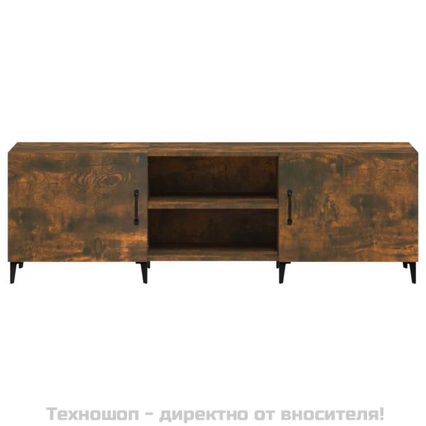 ТB шкаф, опушен дъб, 150x30x50 см, инженерно дърво