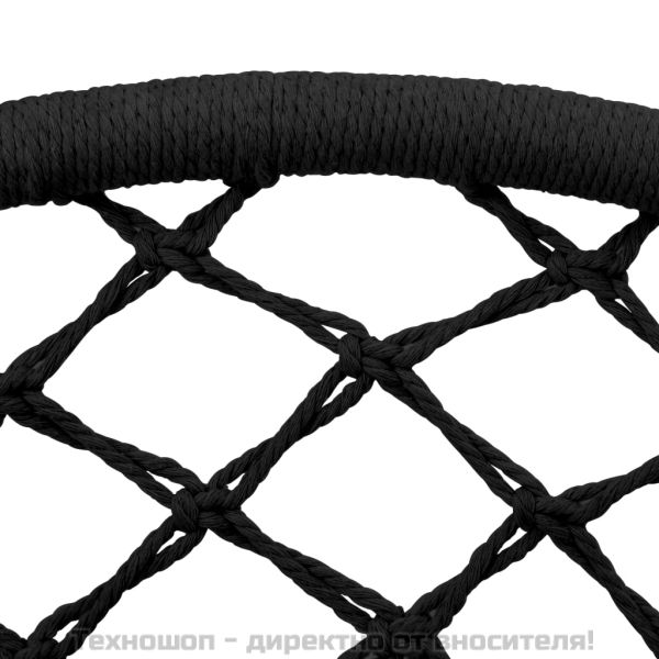 Хамак люлеещ се стол, 80 см, антрацит